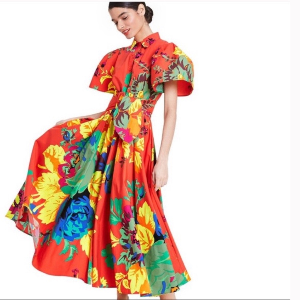 Christopher John Rogers x Target maxi dress Size 6 NWT